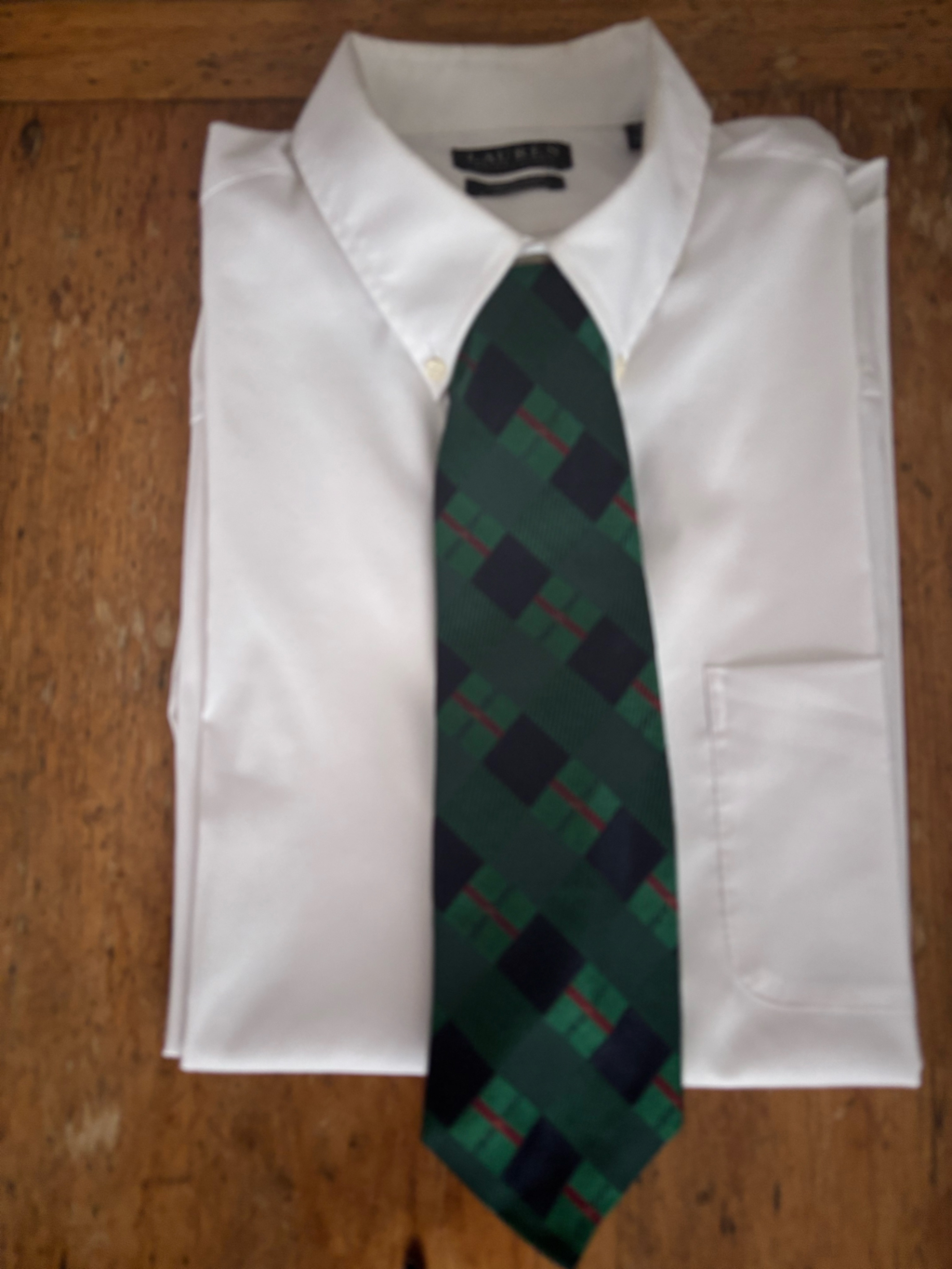 Men’s Nordstrom Plaid Silk Neck-Tie